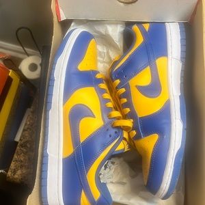Michigan color way Nike dunk